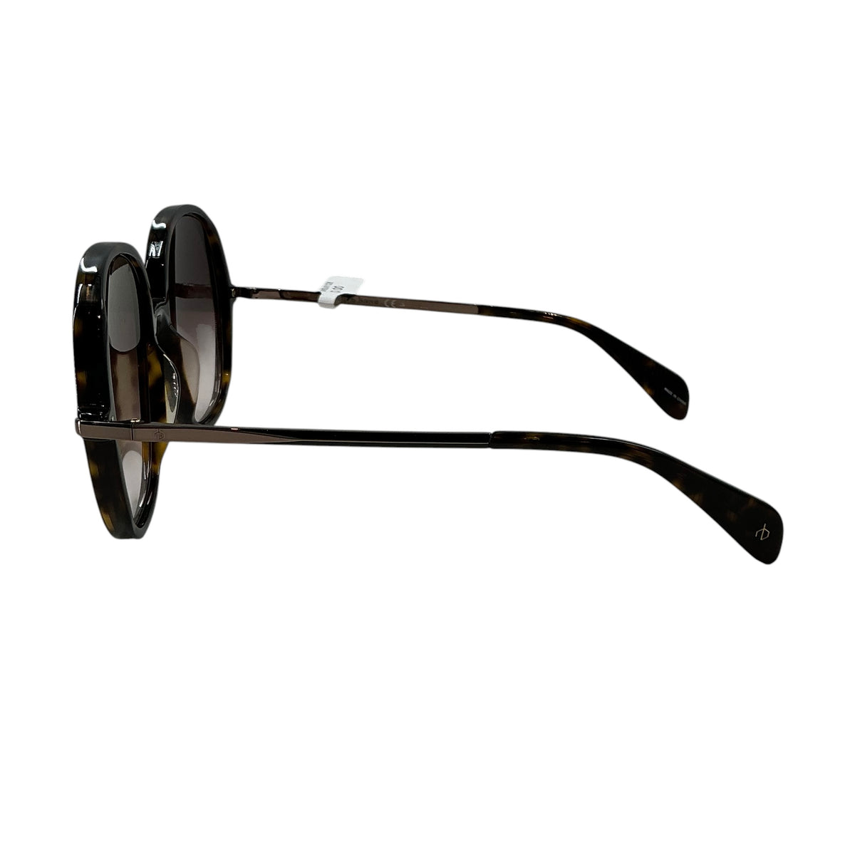 rag & bone Brown Gradient Round Sunglasses RNB 1031/G/S Dark Havana