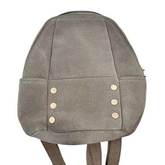 Hammitt Los Angeles Hunter Medium Backpack – Grey Natural Nubuck Leather