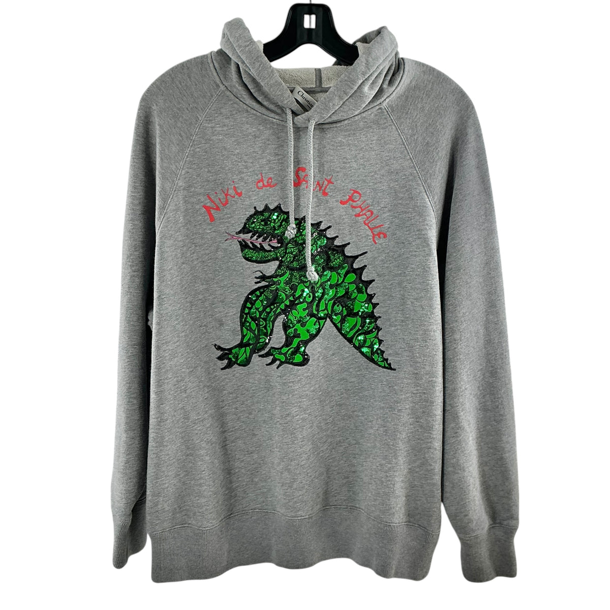 Dior Niki de Saint Phalle Dragon Motif Hooded Sweatshirt