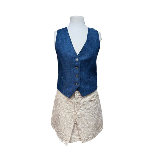 Casablanca Ecru Emboss Skirt
