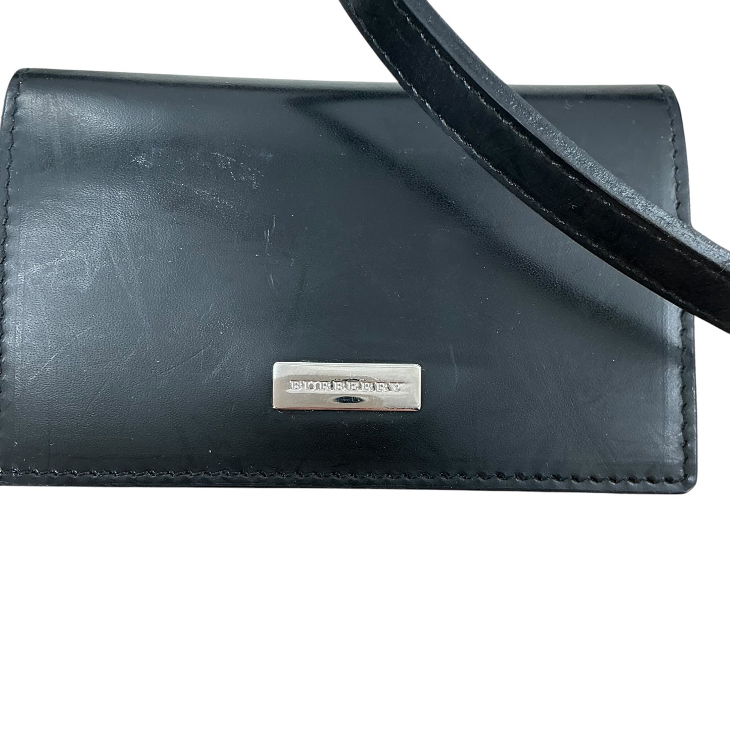 Burberry Nova Check PVC & Leather Shoulder Bag
