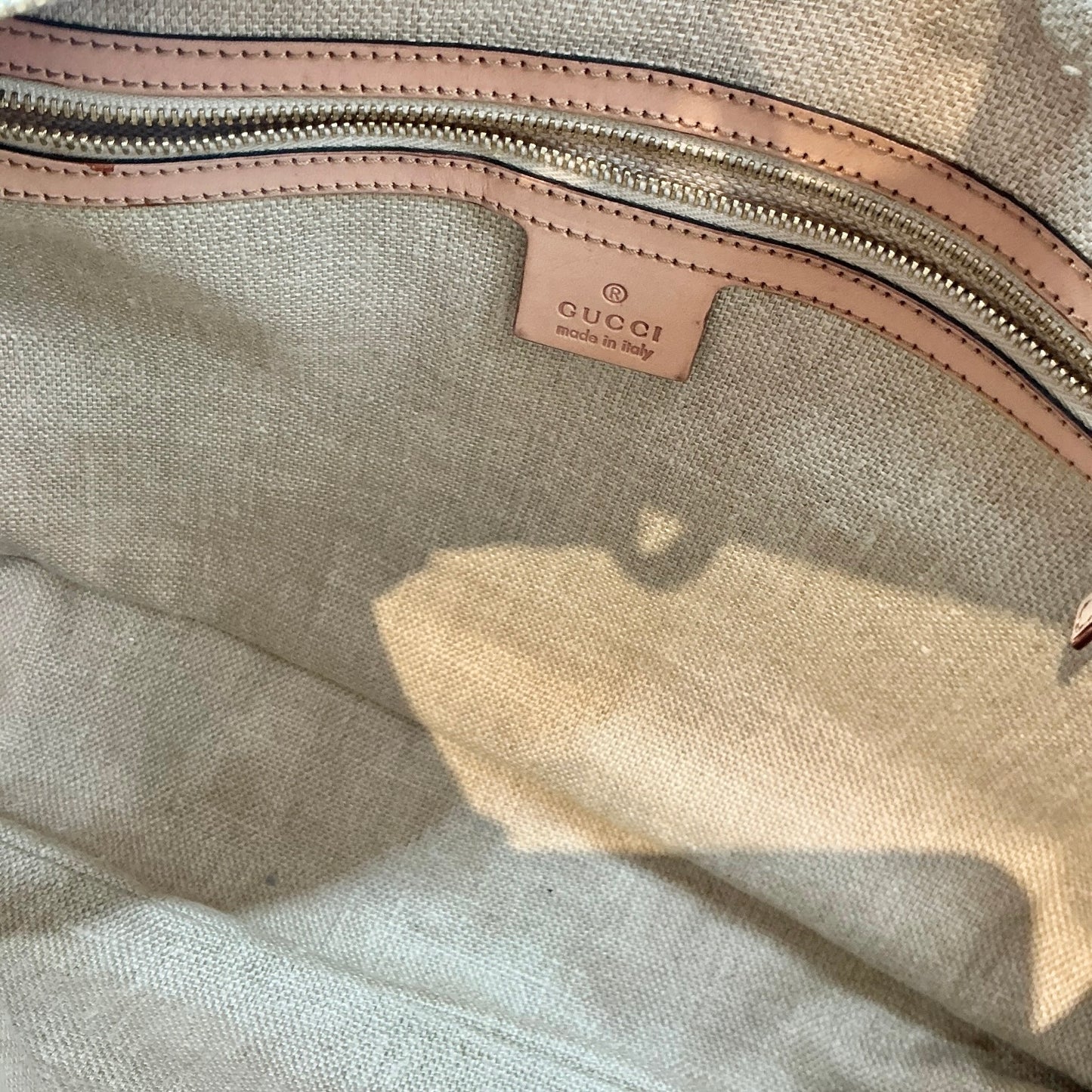Vintage Gucci Flora Canvas Large Horsebit Hobo Bag