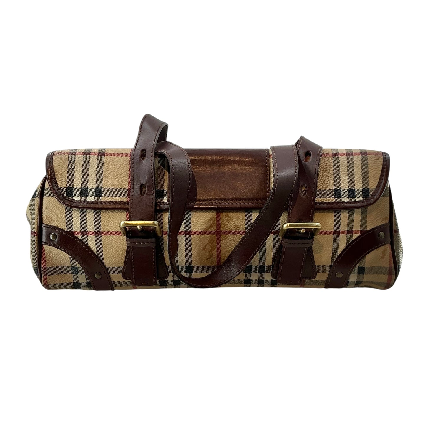 Burberry Cordelia Haymarket Check Shoulder Bag