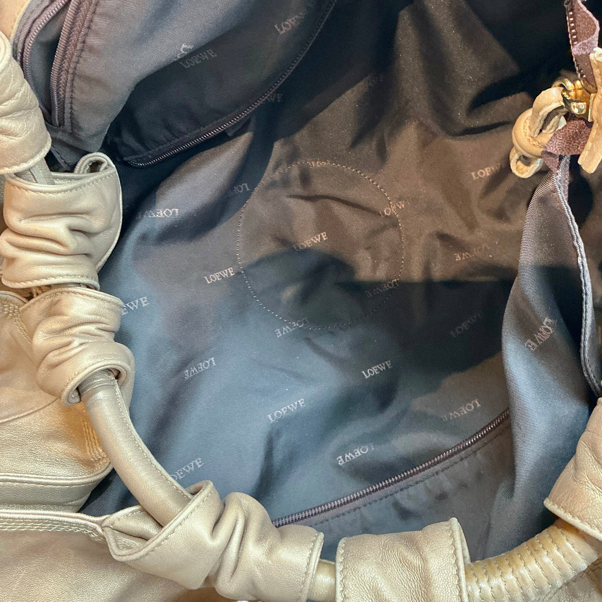 Loewe Nappa Aire Leather Tote Handbag