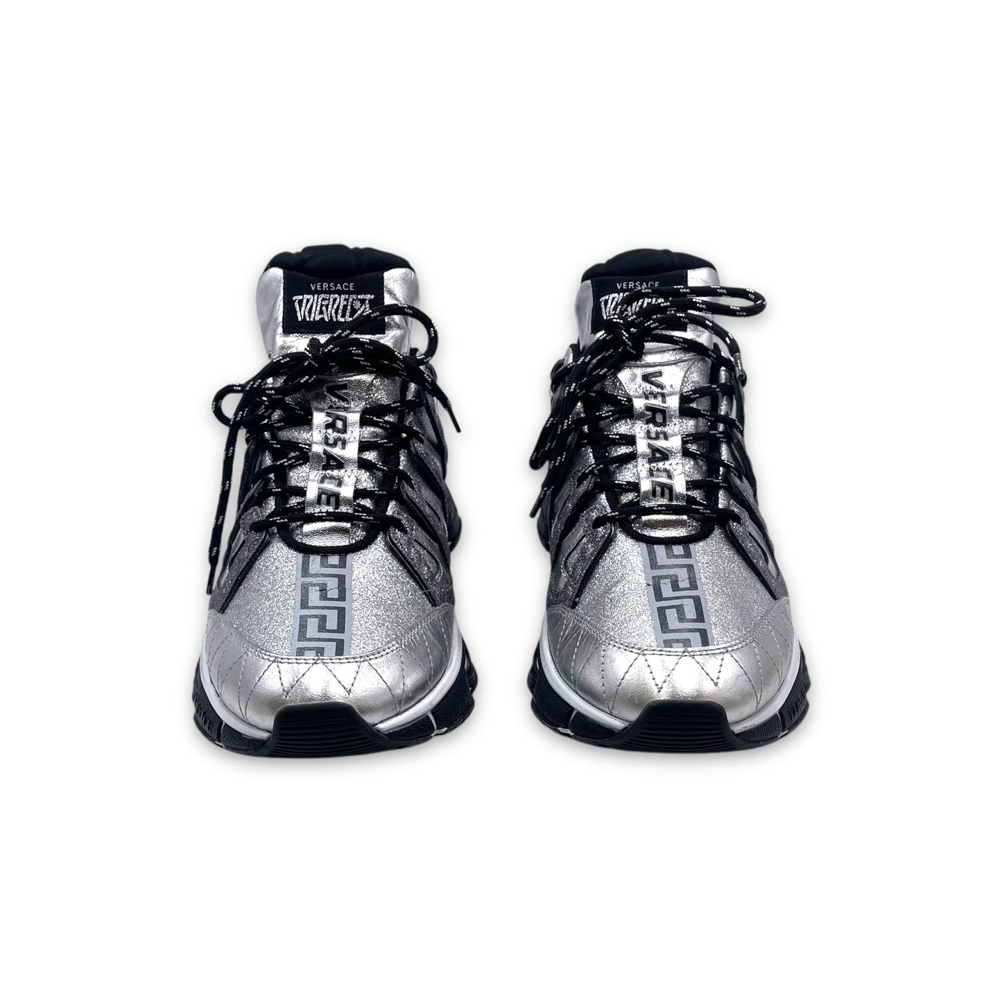 Versace Trigreca Silver Snkr Men