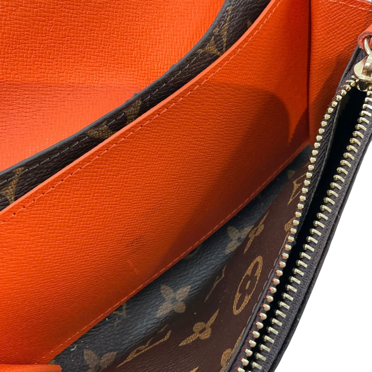 Louis Vuitton Monogram Canvas Emilie Wallet in Piment
