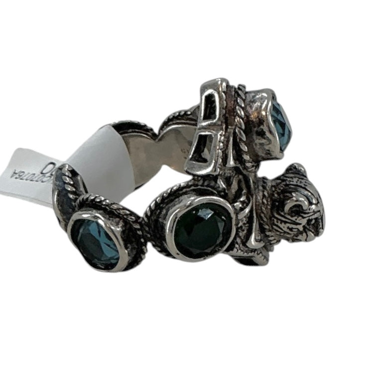 Gucci Garden Crystal Feline Head Ring