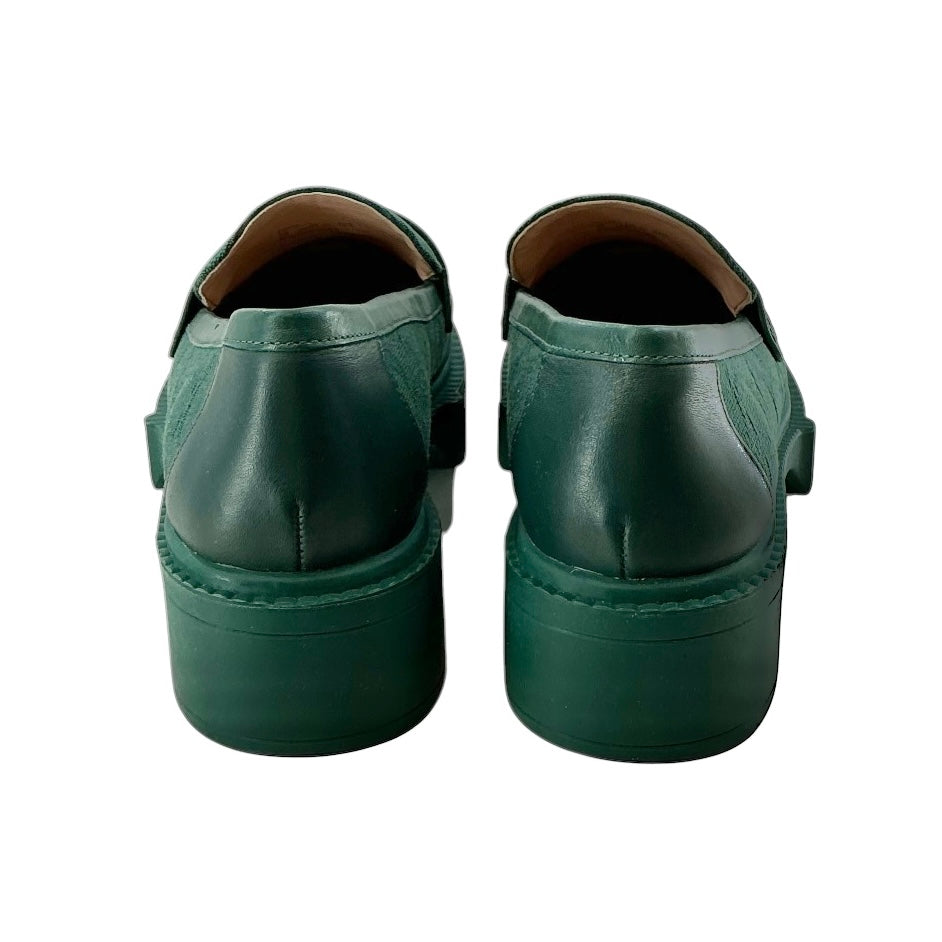 COACH Leah Canvas Loafer Pump