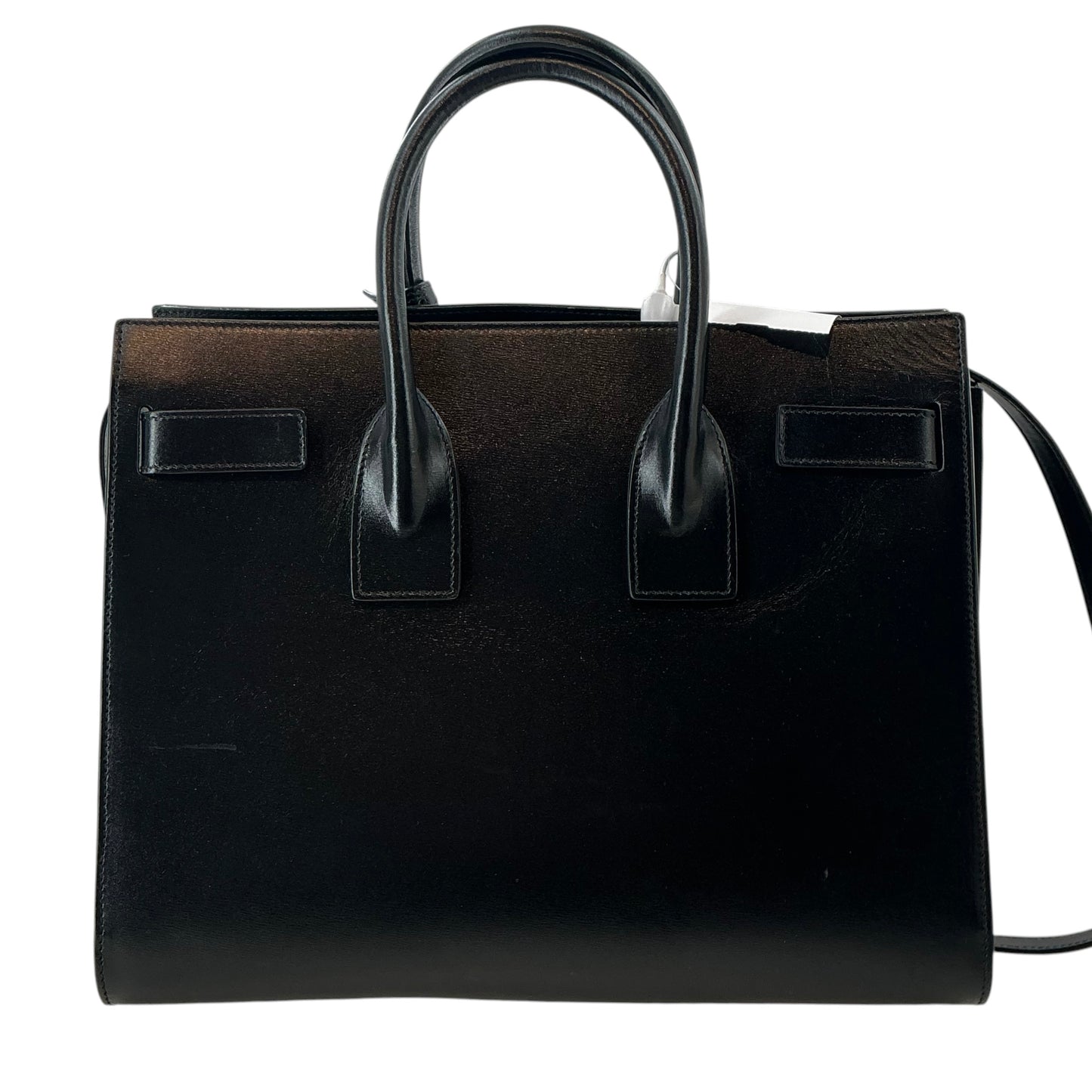 Saint Laurent Classic Medium Sac de Jour Bag in Black Smooth Leather