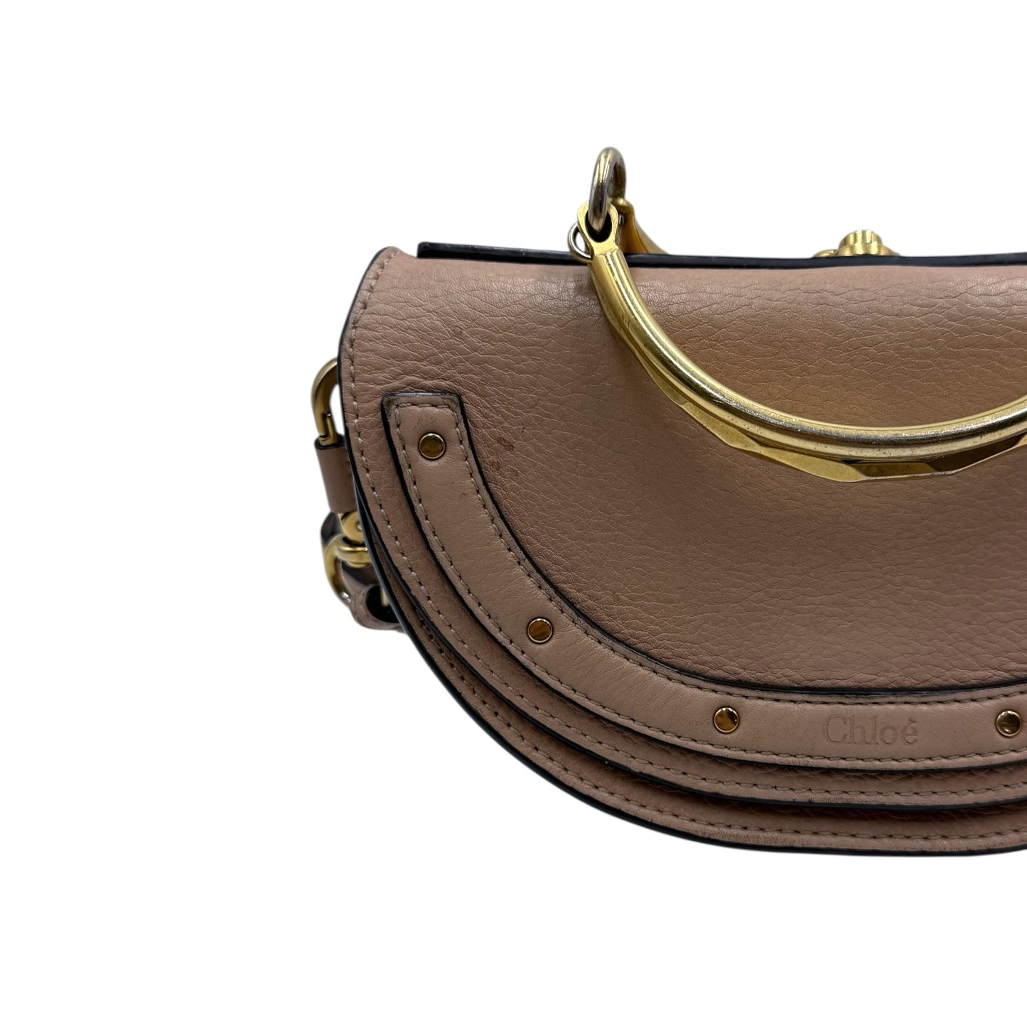 Chloé Beige Nile Bracelet Bag