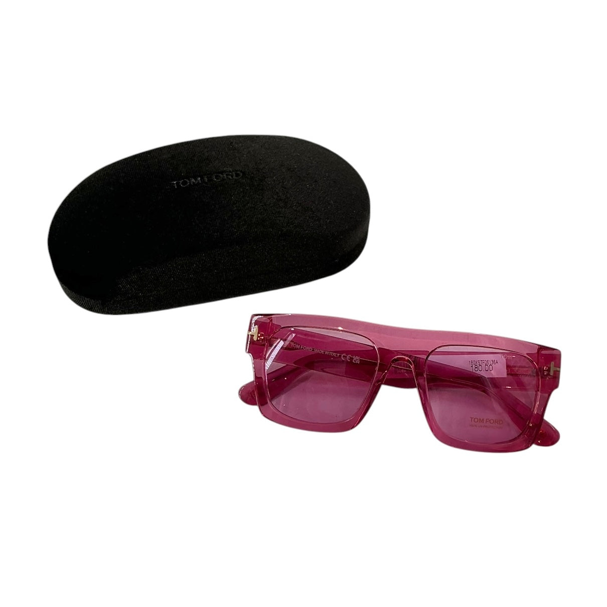 Tom Ford Fausto FT0711 Sunglasses - Transparent Pink