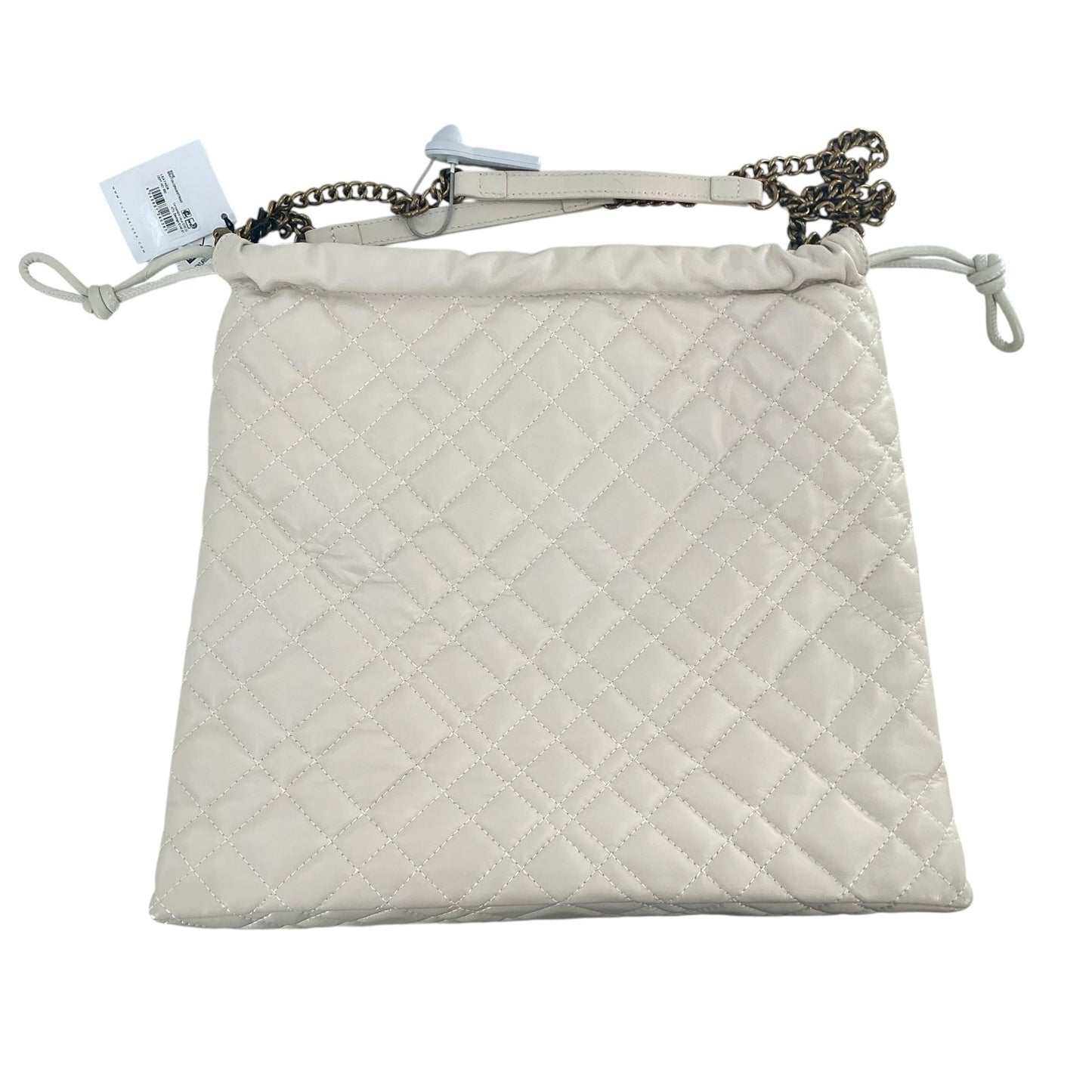 Kurt Geiger London Brixton Quilted Leather Drawstring Shoulder Bag