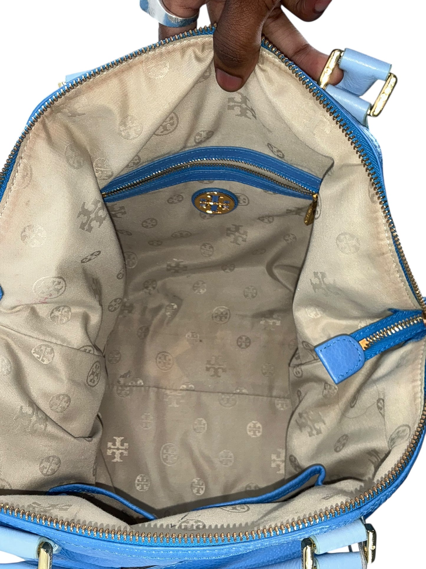 Tory Burch Pebbled Leather Tote