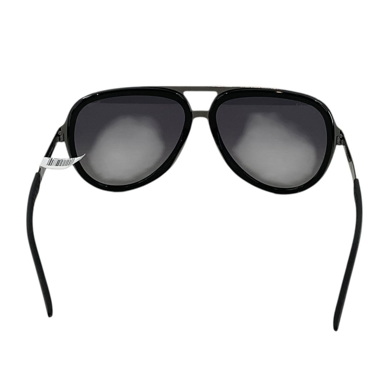 Gucci GG0062S Aviator Sunglasses - Black/Grey Gradient