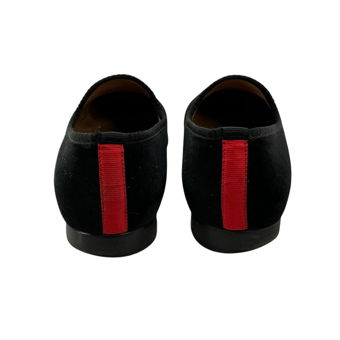 Del Toro Black Velvet Bull Slippers