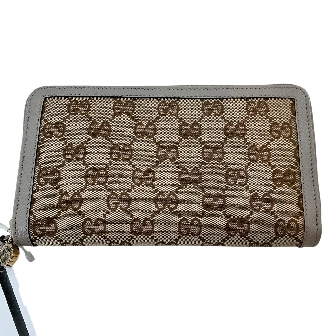 Gucci GG Canvas Zip Around Organizer Long Wallet