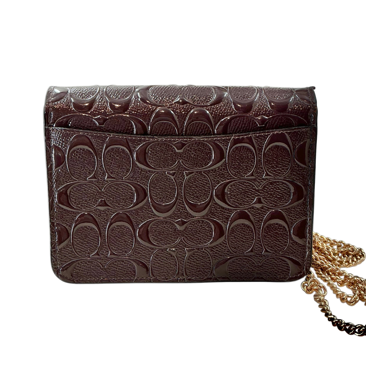 Coach Bowery Crossbody Bag in Signature Debossed Patent Leather