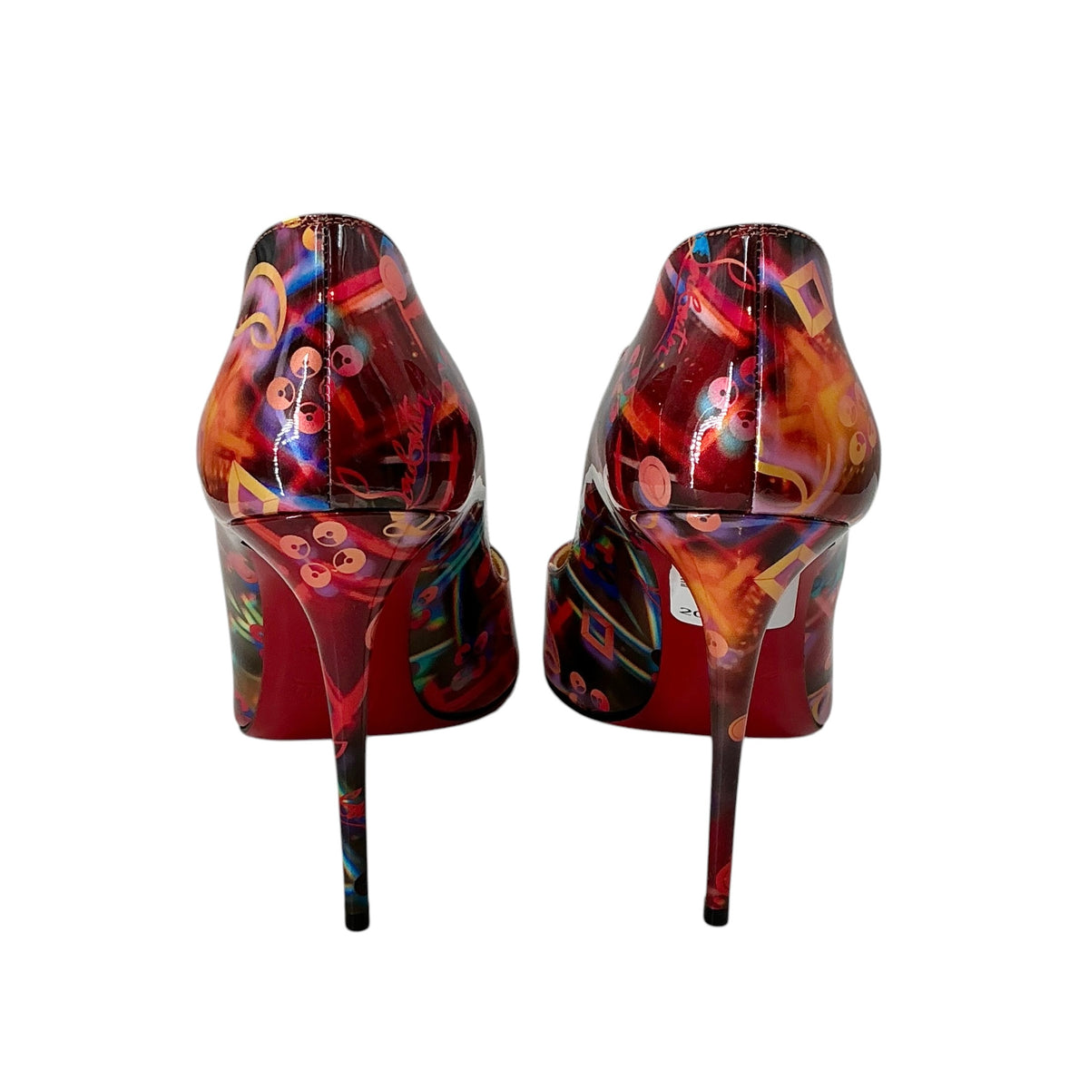Christian Louboutin Hot Chick 100 Patent Discolaser Pumps