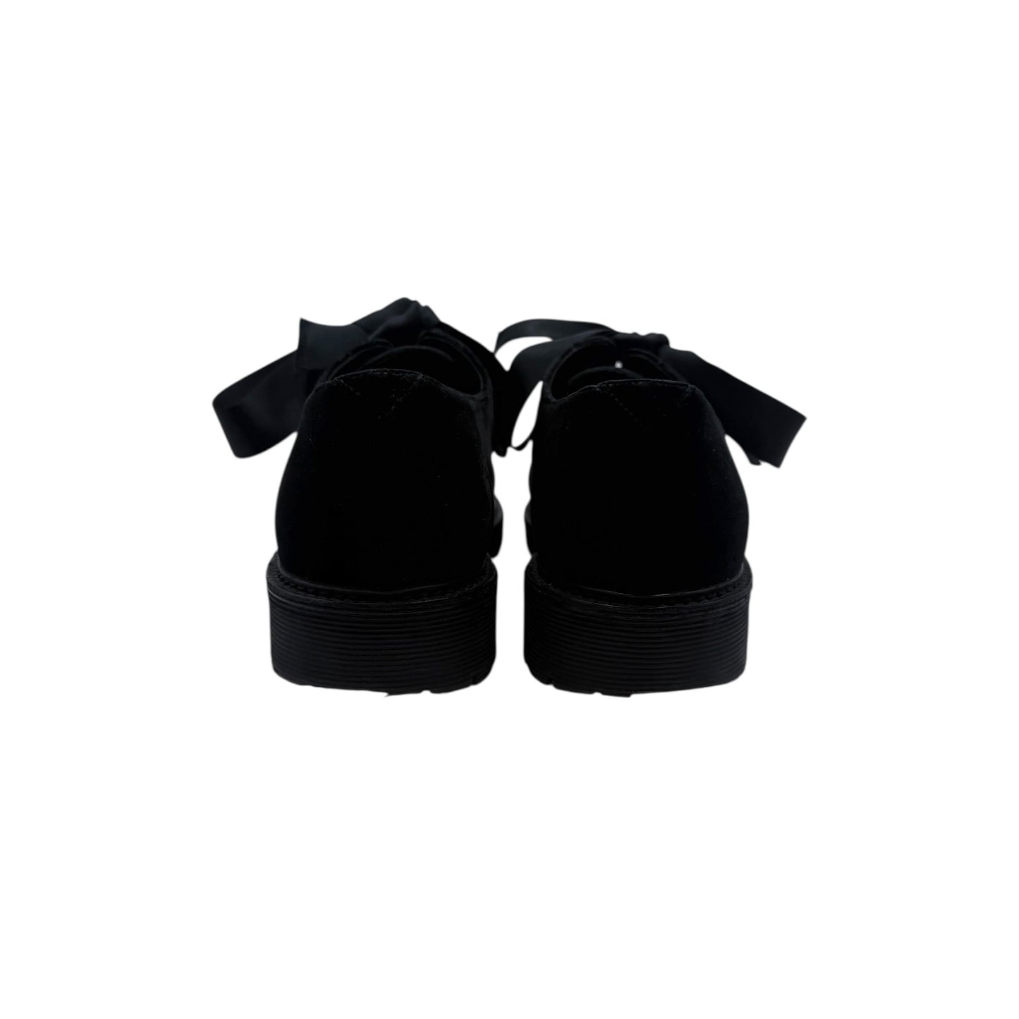 Saint Laurent Army Lace-up Velvet Shoes