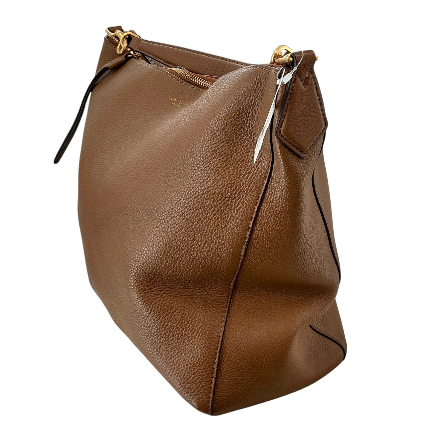 Tory Burch Perry Pebbled Leather Hobo Shoulder Bag