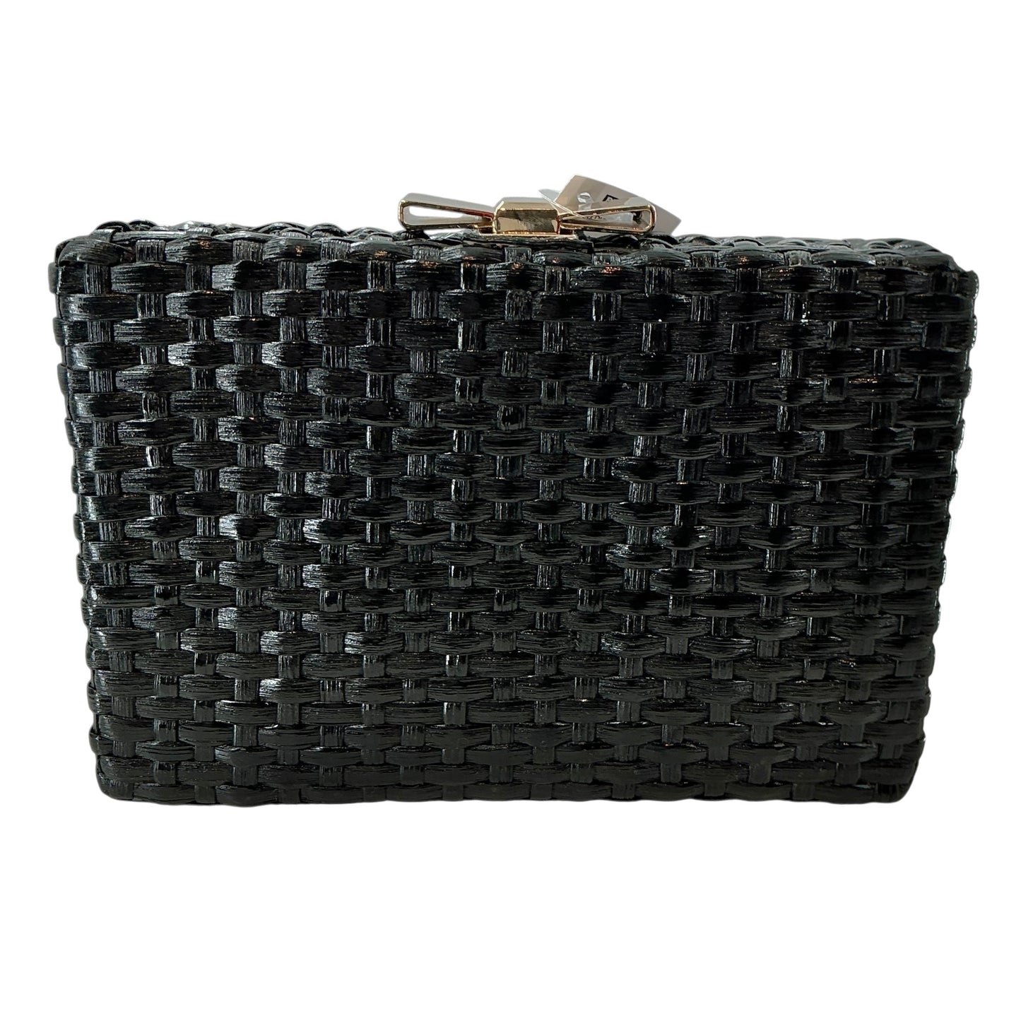 Kate Spade New York Woven Bow-Top Evening Clutch Bag