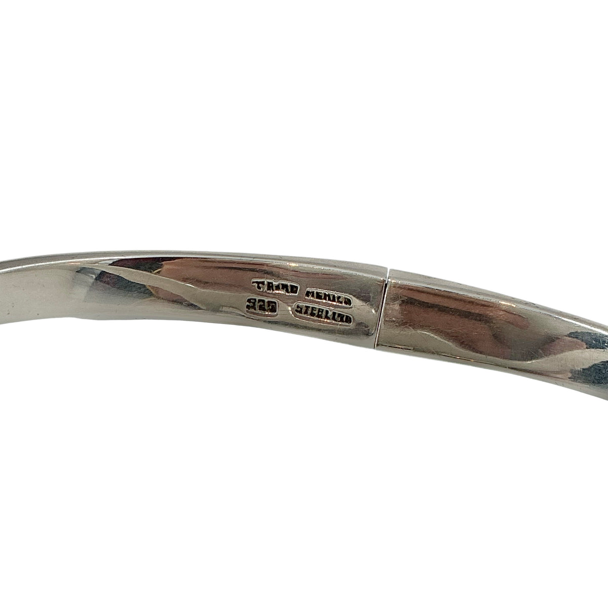 Sterling Silver Black Onyx Hinged Collar Choker Necklace