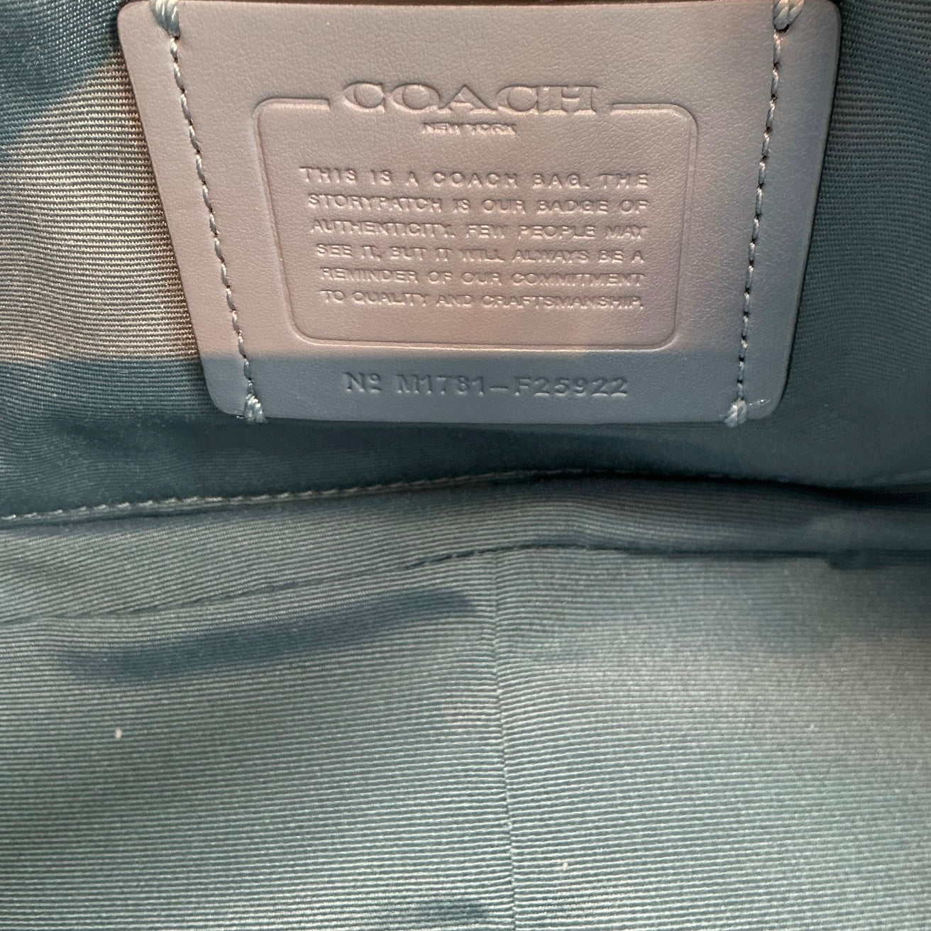 COACH F25922 Isla Chain Crossbody Bag in Pebbled Leather