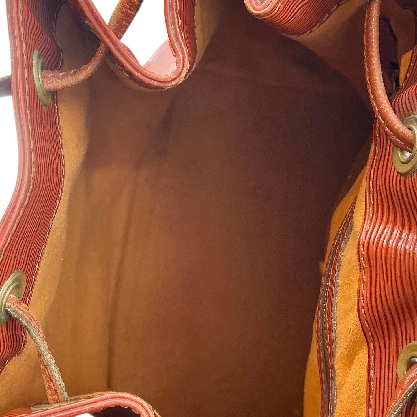 Louis Vuitton Kenyan Fawn Epi Leather Petit Noé Bucket Bag