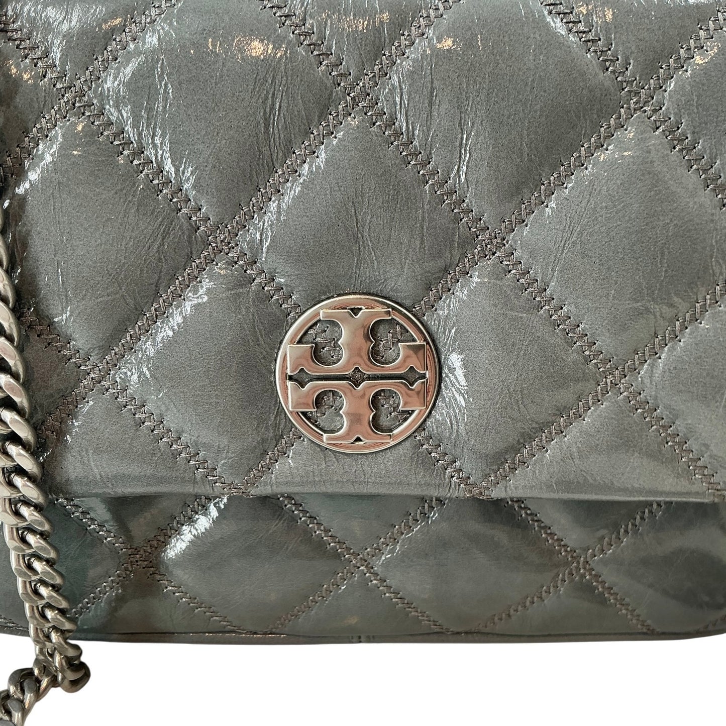 Tory Burch Willa Shine Small Shoulder Bag
