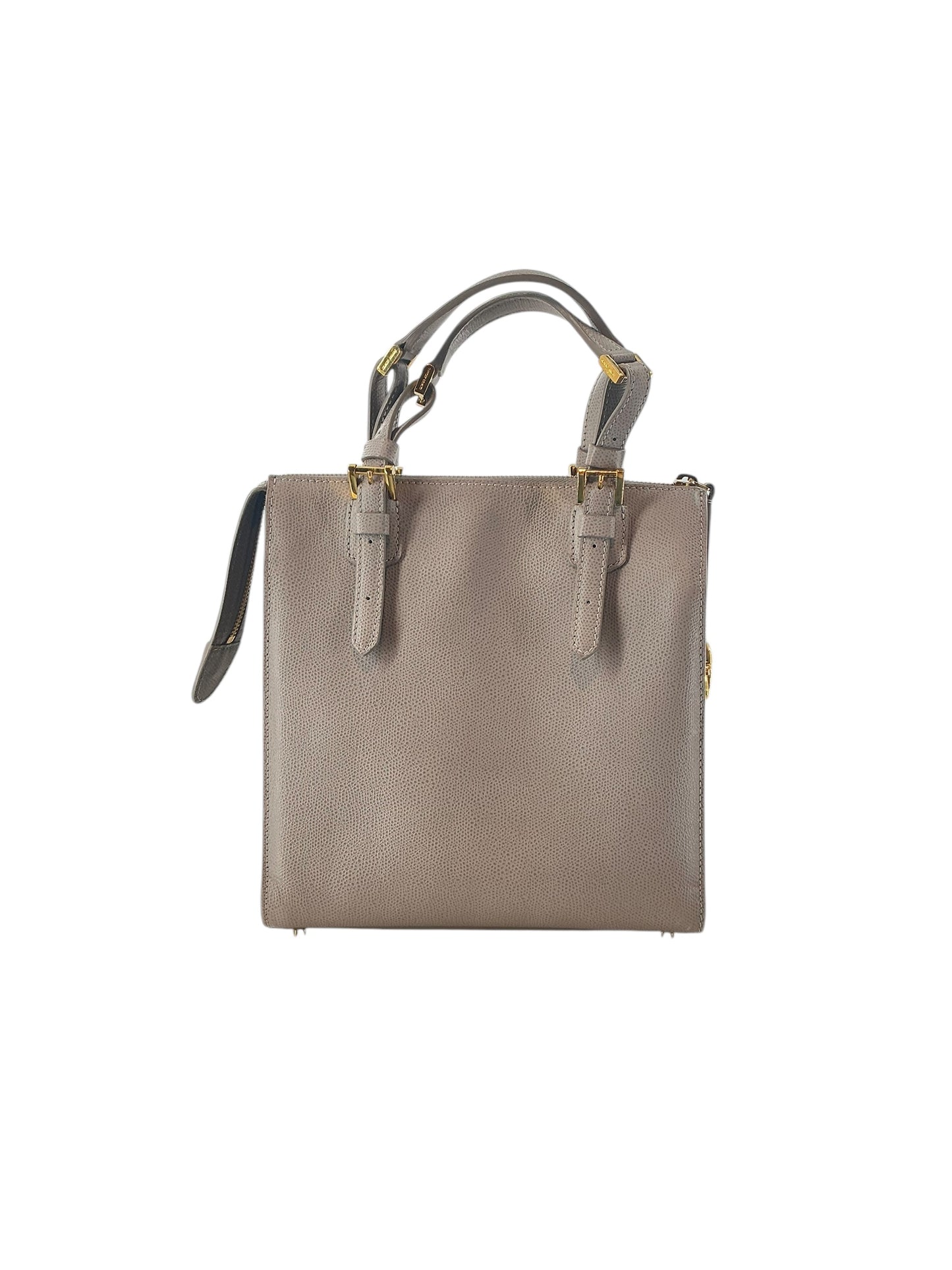 Giorgio Armani Borgonuovo Top Handle Tote Bag