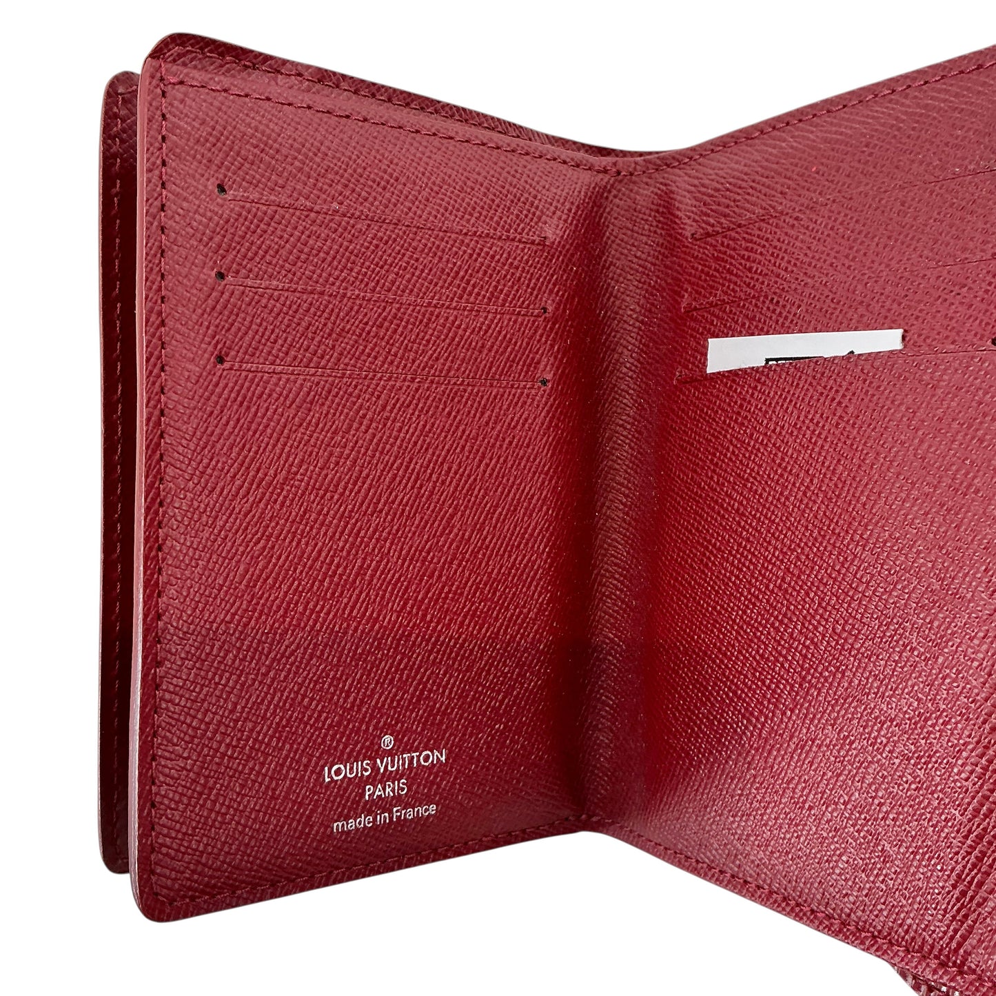 Louis Vuitton Rubis Red Epi Leather Joey Wallet