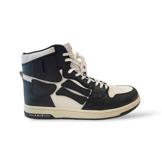 Amiri Black Bone High Top Runners