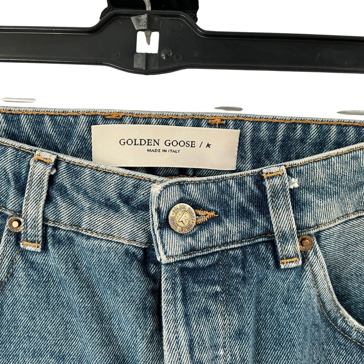 Golden Goose Deluxe Brand Medium Wash Straight-Leg Jeans