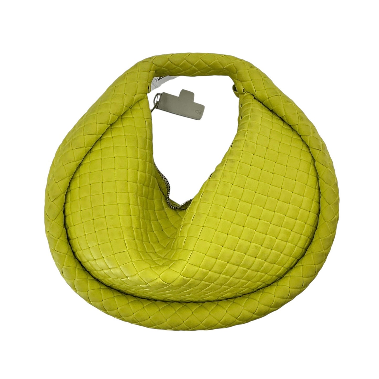 Bottega Veneta Padded Jodie Mini Rubber Vert Kiwi