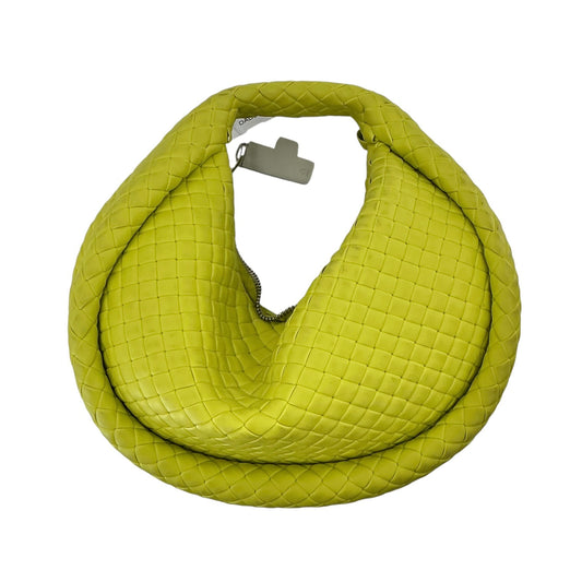 Bottega Veneta Padded Jodie Mini Rubber Vert Kiwi
