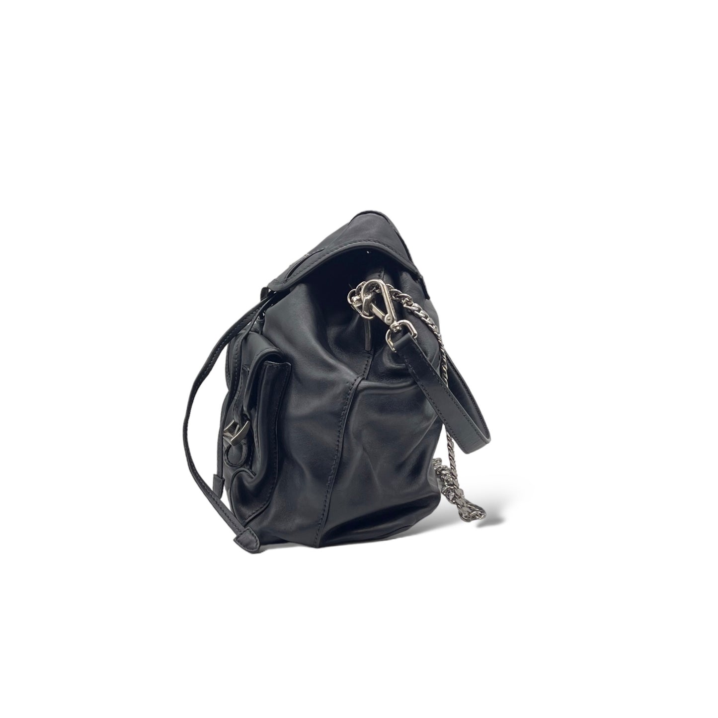 Prada Double Front Pocket Shoulder Bag