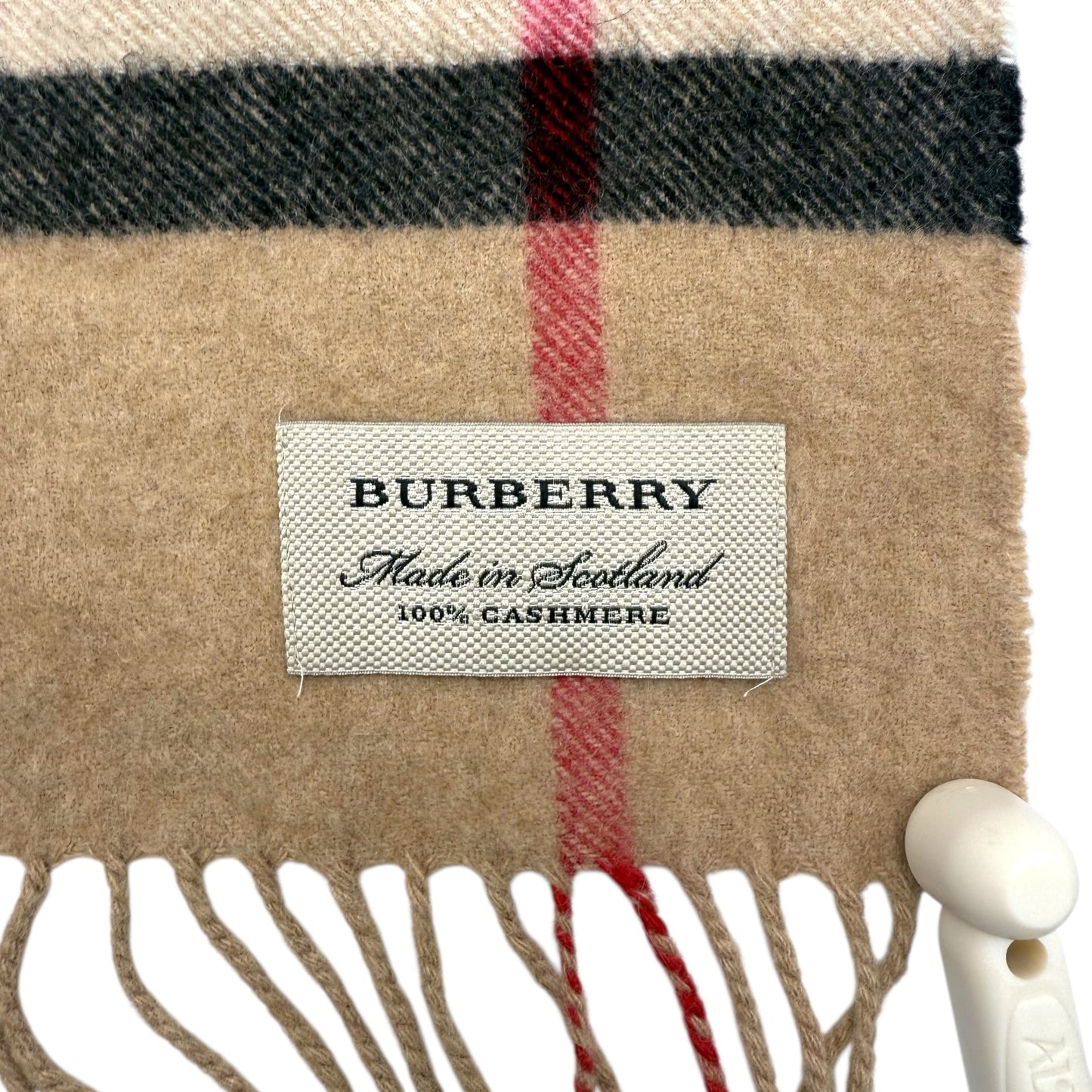 Burberry House Check Pattern Cashmere Scarf
