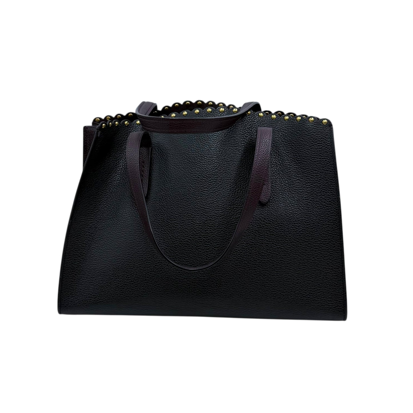 Coach Charlie Scallop Stud Tote Bag