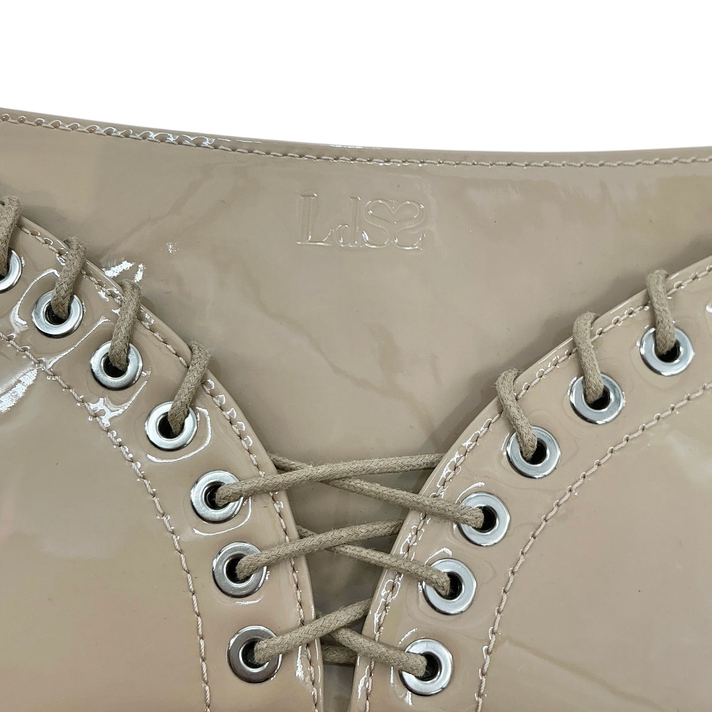 Ludovic de Saint Sernin: "The Cleavage" Patent Leather Shoulder Bag