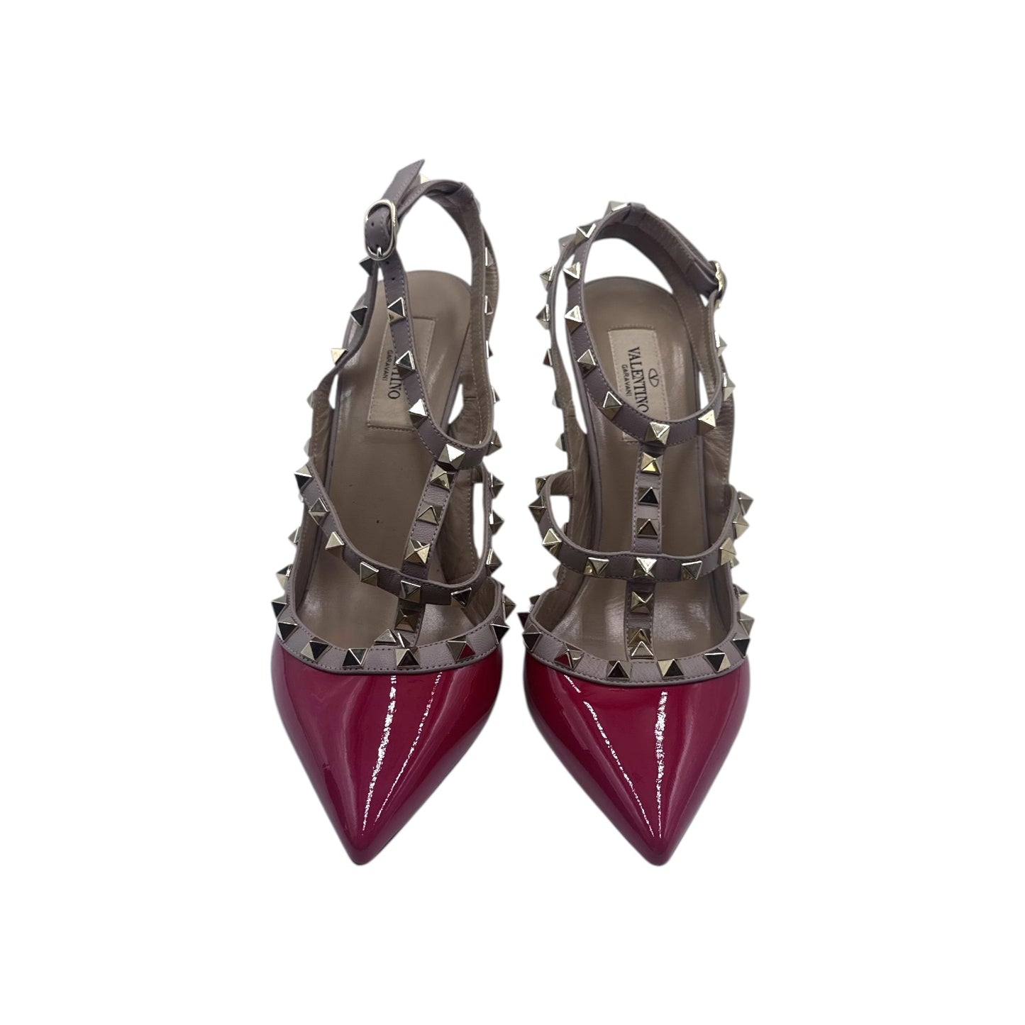 Valentino Garavani Rockstud Ankle Strap Pumps