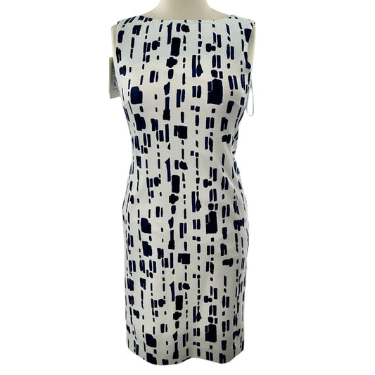 'S Max Mara Cubist Geometric Sheath Dress
