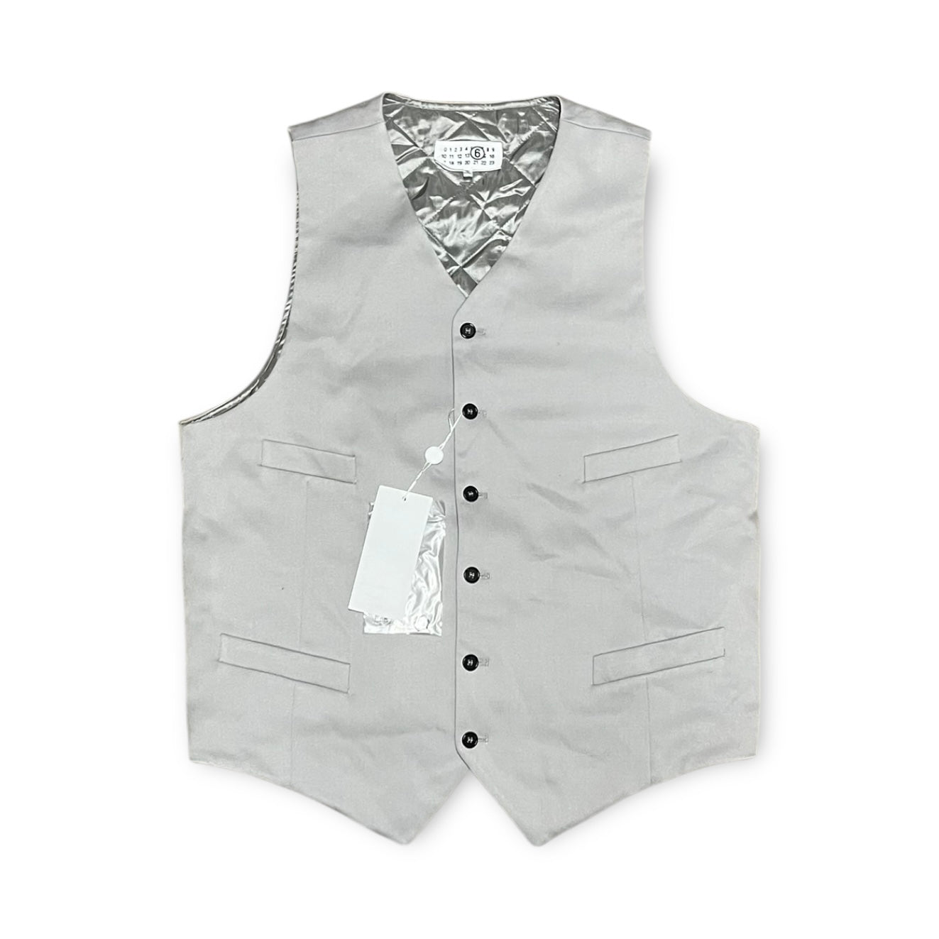 Maison Margiela MM6 V-Neck Padded Waist Coat