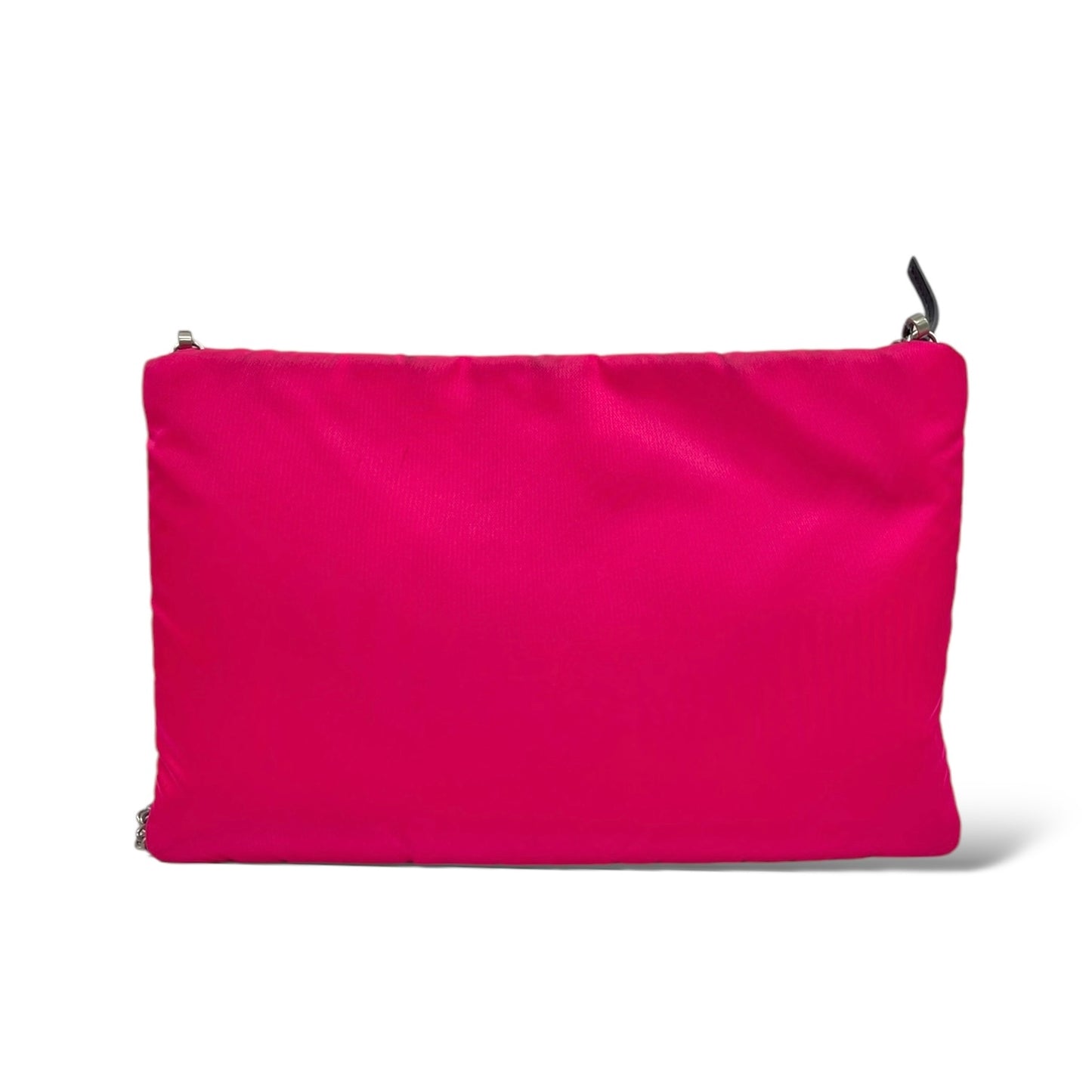 Prada Medium Padded Nylon Clutch Bag