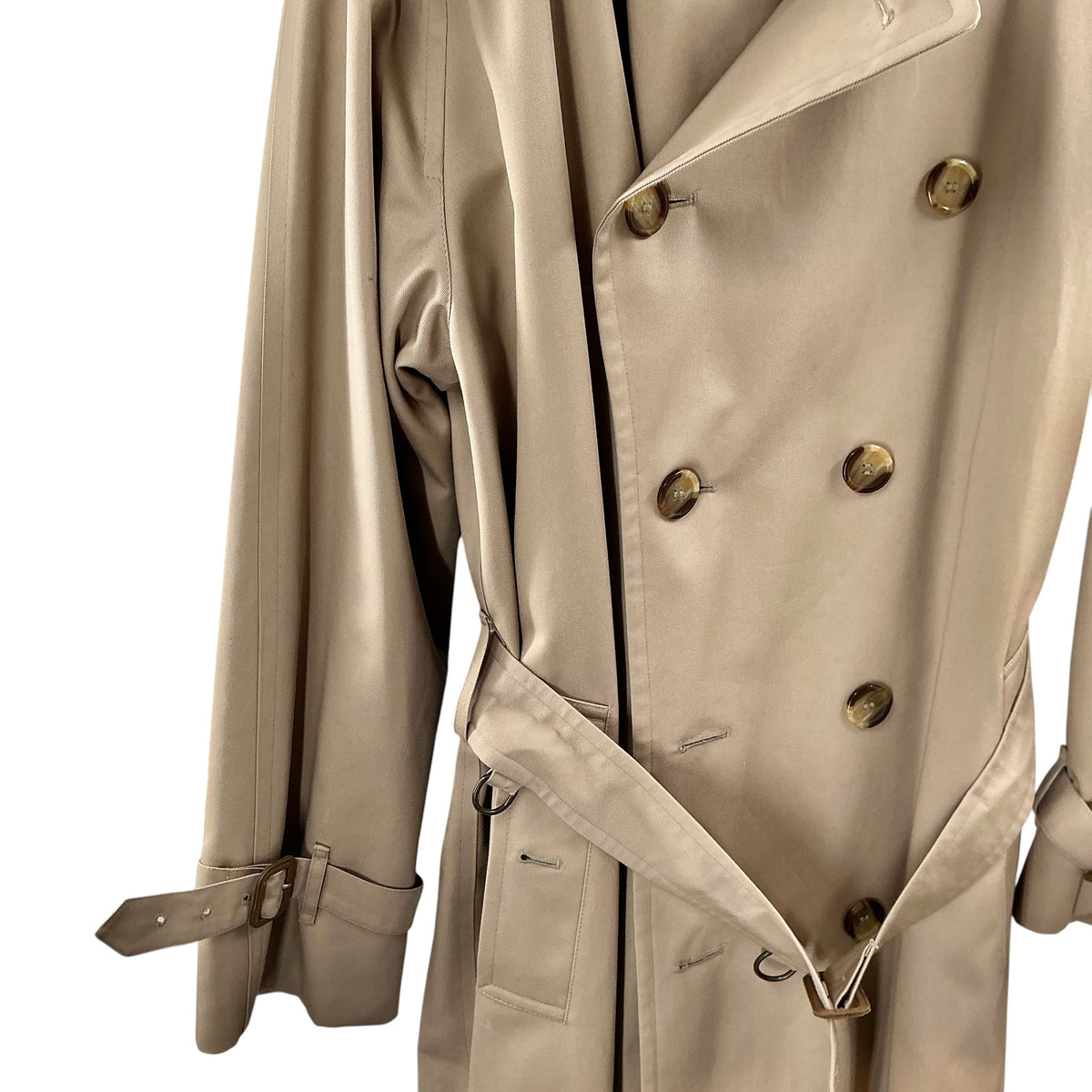 Burberry Double-Breasted Trench Coat with Belt