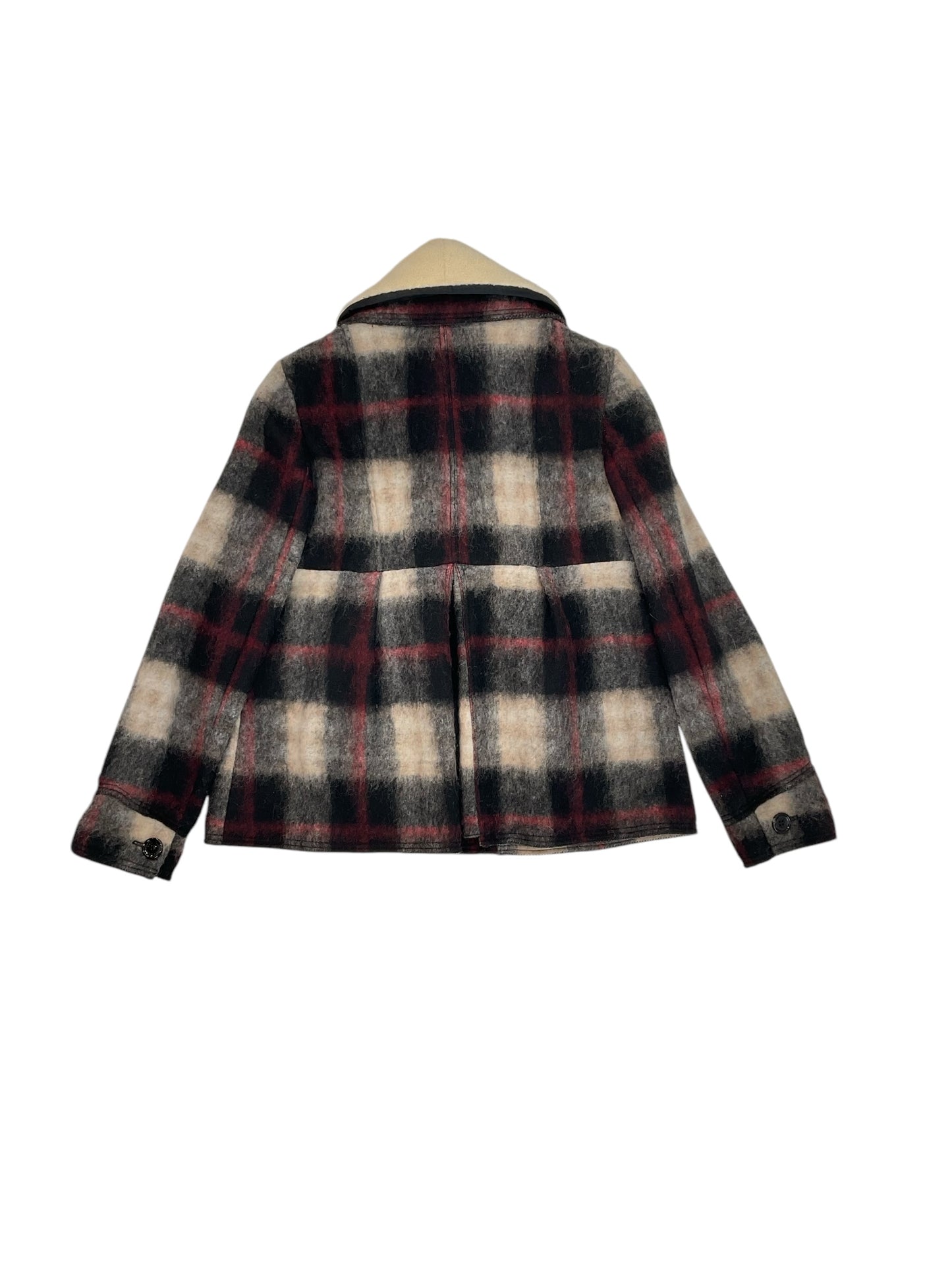 Dolce & Gabbana Plaid Wool Womens Coat