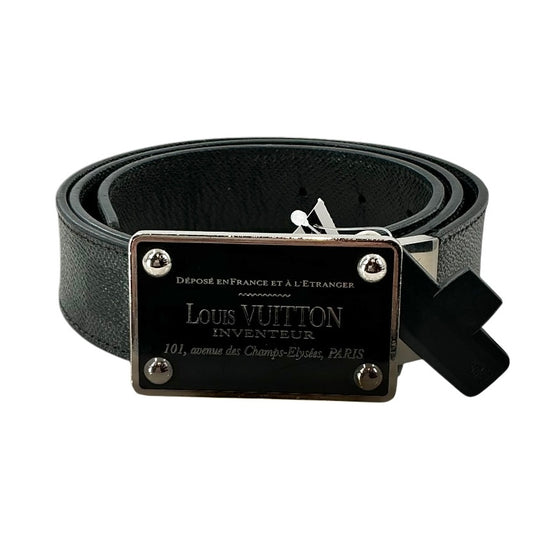 Louis Vuitton Damier Graphite 35mm Inventeur Reversible Belt Size38
