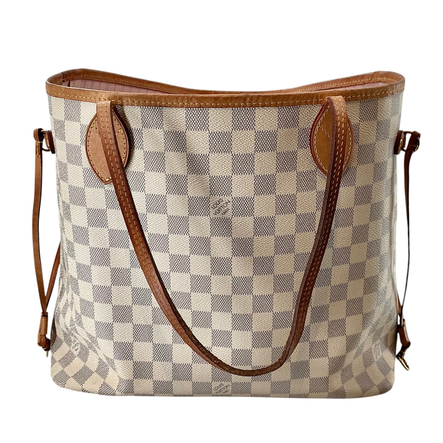 Louis Vuitton Damier Azur Neverfull GM Tote Bag
