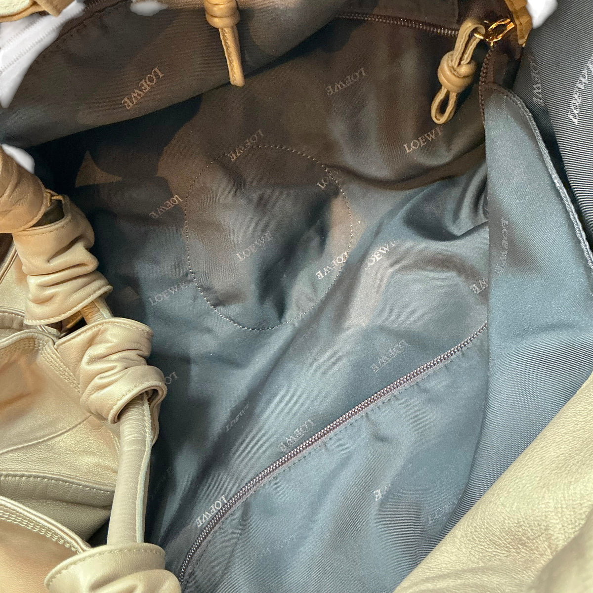 Loewe Nappa Aire Leather Tote Handbag
