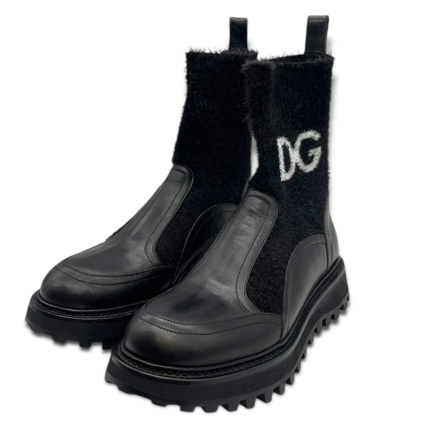 Dolce & Gabbana Sock Ankle Boots