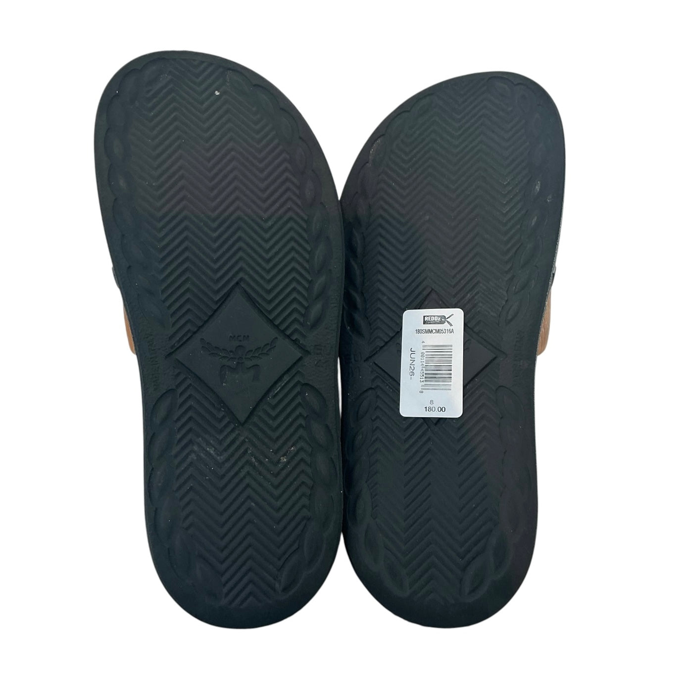 MCM Men’s Visetos Slide Sandals